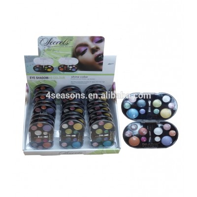 10 Colours fashionable make up eye shadow Pro Brilliant Color 10 colour Diamond eye shadow make up kit