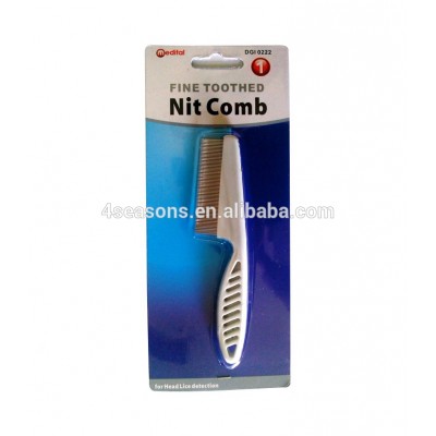 Good quality fine tooth home use plastic nit comb