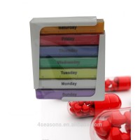 7 days plastic pill box