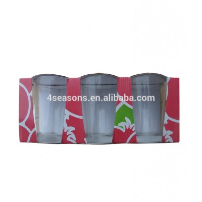 wholesale cheap glass cup drinking glass cup ice cream glass cup