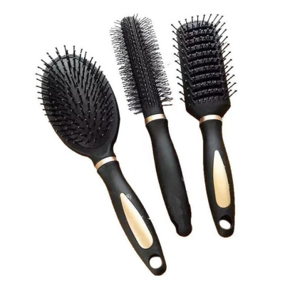 Hot sale new design hair brush with double round hair brushes