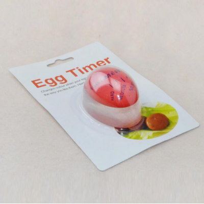 Hot sell amazing temperature controlled colour changing egg timer egg shape kitchen timer